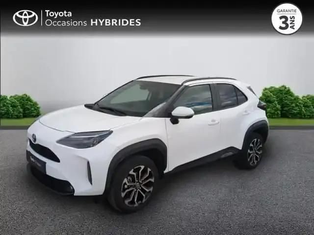 Blanc Occasion 2023 Toyota Yaris Hybrid Design SUV | 22 280 € (Prix juste) - Image 1/4