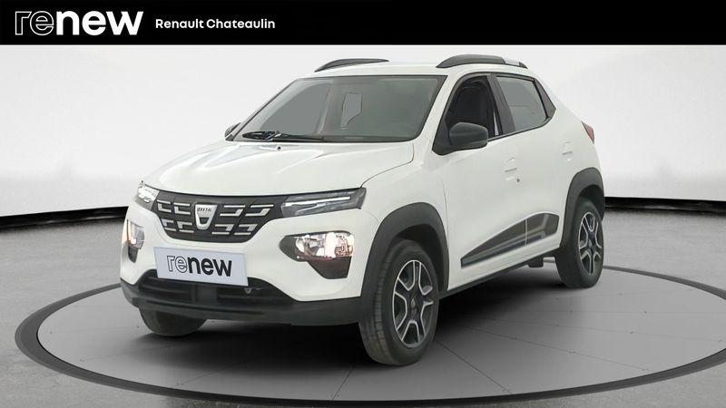 Blanc Occasion 2021 Dacia Spring Comfort Citadine | 9 490 € (Prix juste) - Image 1/4