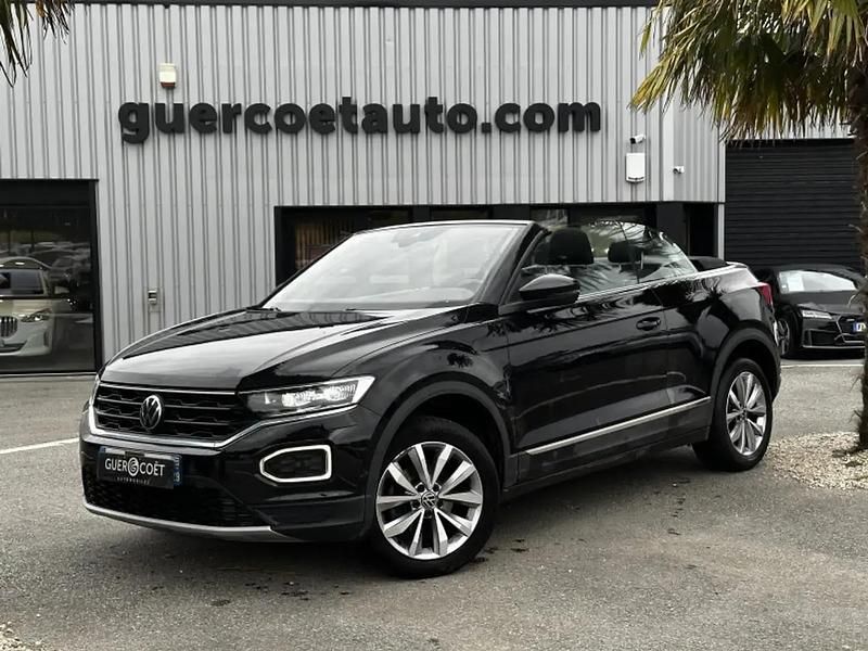 Noir Utilisé 2021 VW T-Roc Cabriolet Style Cabriolet | 22 990 € (Prix cher) - Image 1/4