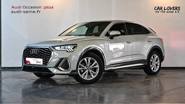 Argent rosée métallisé Utilisé 2022 Audi Q3 Sportback S-Line SUV | 37 990 € - Image 1/4