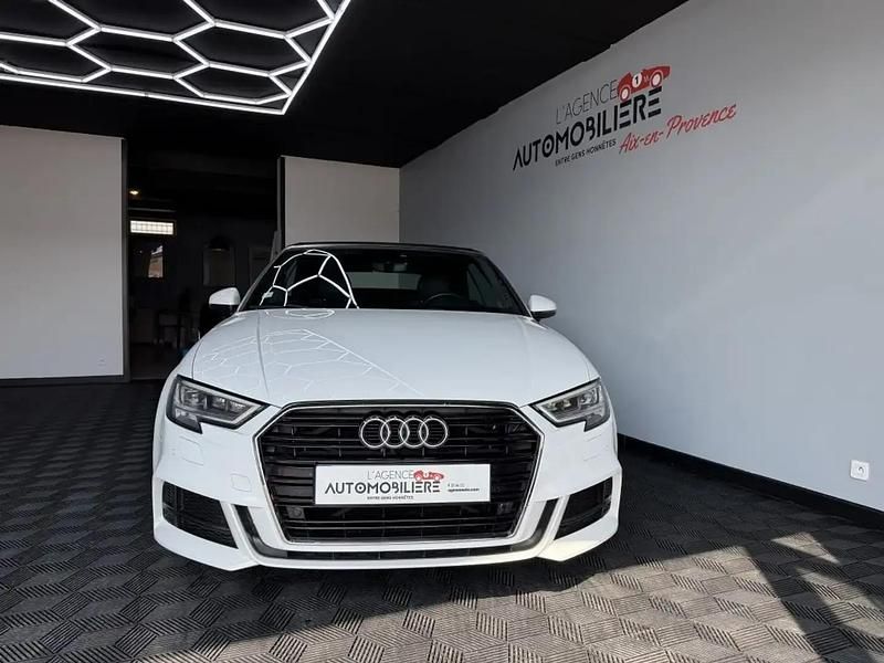 Occasion Audi Cabriolet S-Line 151 ch (111 kW) 2021 Blanc Cabriolet