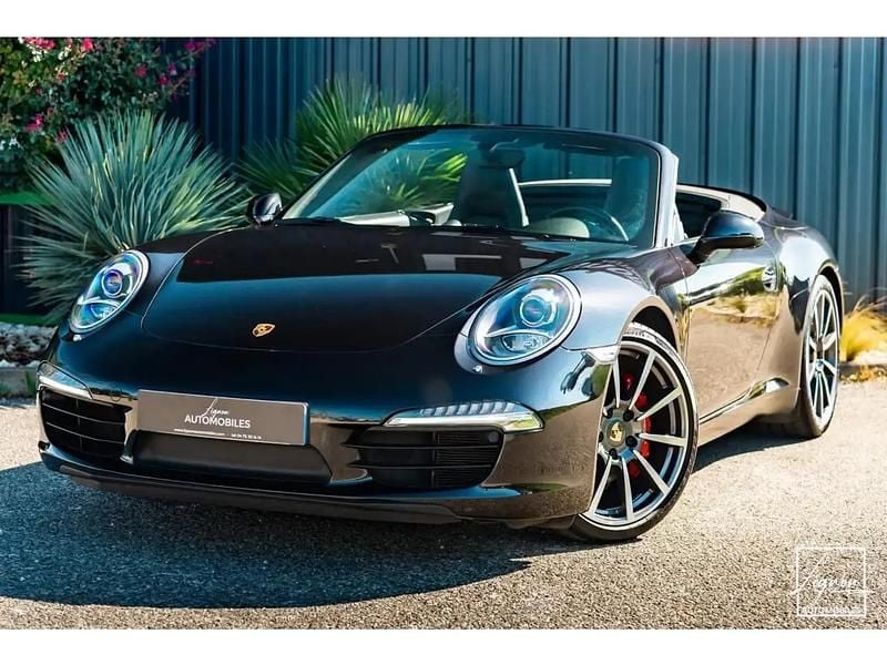 Noir Occasion 2012 Porsche 911 Carrera S Cabriolet Cabriolet | 99 990 € (Prix juste) - Image 1/4
