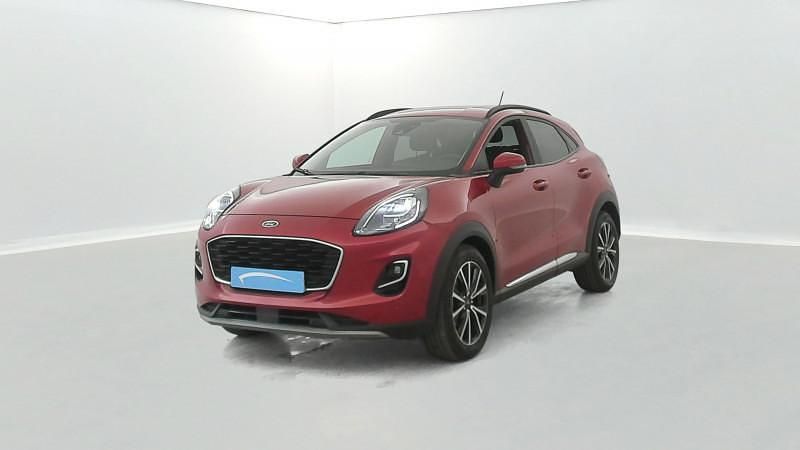Rouge Occasion 2023 Ford Puma Titanium Coupé | 18 090 € (Prix juste) - Image 1/4