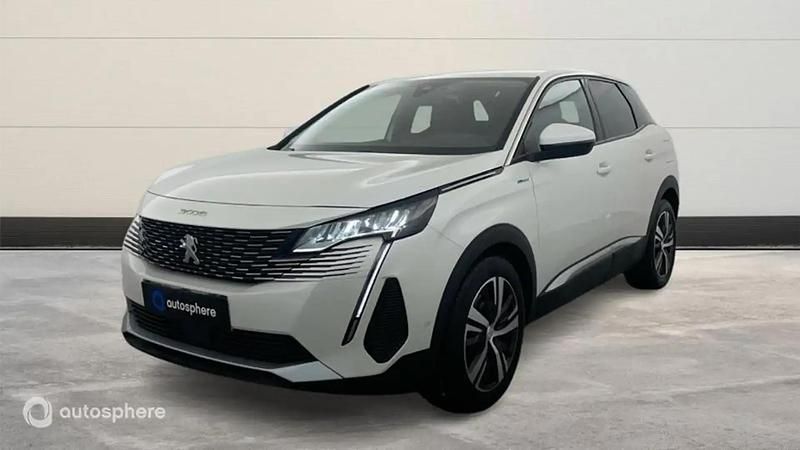 Blanc Utilisé 2021 Peugeot 3008 Allure SUV | 24 699 € (Prix juste) - Image 1/4