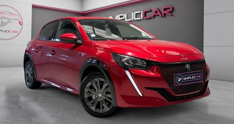 Rouge Utilisé 2021 Peugeot e-208 Style Citadine | 13 980 € (Prix juste) - Image 1/4