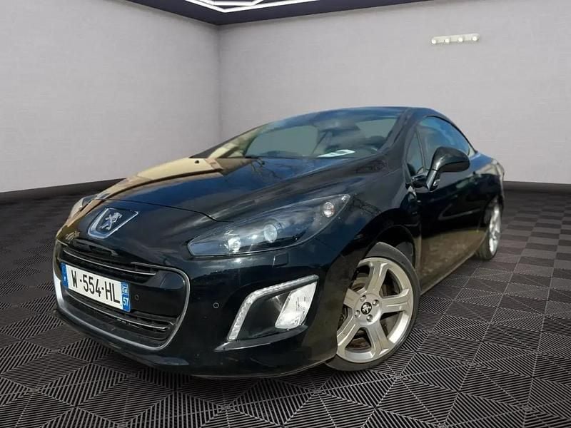 Noir Utilisé 2013 Peugeot 308 CC Cabriolet | 10 999 € (Bon prix) - Image 1/4