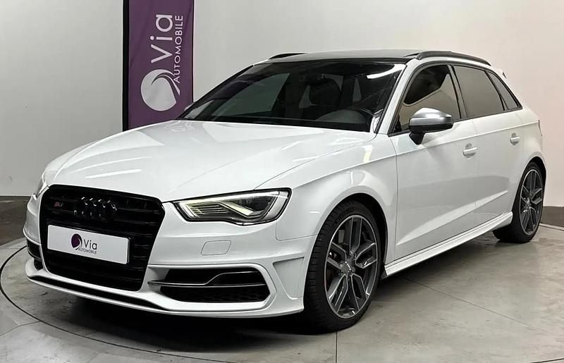 Blanc Utilisé 2015 Audi S3 Berline | 26 499 € (Super prix) - Image 1/4