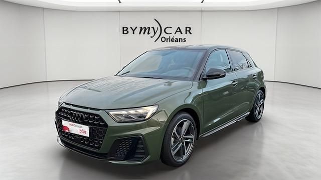 Occasion Audi A1 Sportback S-line plus 116 ch (85 kW) 2025 Vert district métallisé noir mythe métallisé Citadine