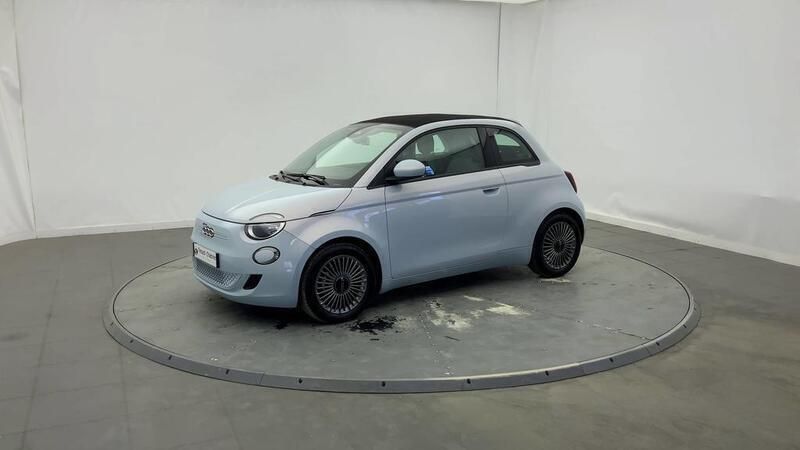 Bleue Utilisé 2022 Fiat 500e Cabriolet | 16 206 € (Prix juste) - Image 1/4