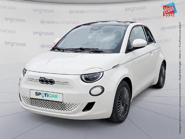 Blanc Utilisé 2022 Fiat 500e Citadine | 17 999 € (Prix assez cher) - Image 1/4
