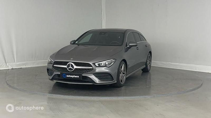 Gris Utilisé 2020 Mercedes CLA180 Shooting Brake AMG line Break | 28 999 € - Image 1/4