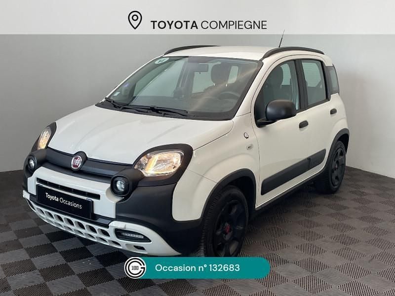 Blanc Utilisé 2019 Fiat Panda Cross Cross Citadine | 9 990 € (Prix juste) - Image 1/4