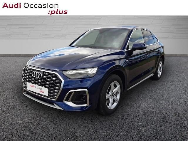 Bleu navarre métallisé Utilisé 2024 Audi Q5 S-Line SUV | 47 987 € - Image 1/4