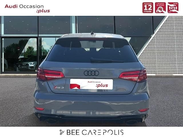 Occasion Audi RS3 Sportback Design 400 ch (294 kW) 2019 Gris nardo Citadine