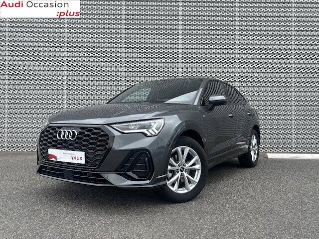 Gris daytona nacré Utilisé 2024 Audi Q3 Sportback S-Line SUV | 47 290 € (Prix assez cher) - Image 1/4