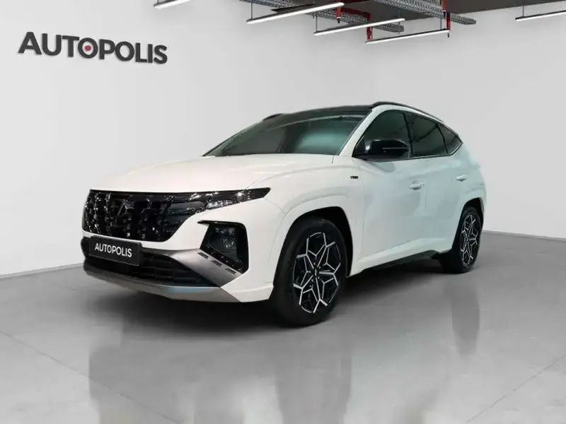 Blanc Utilisé 2022 Hyundai Tucson N Line SUV | 35 887 € - Image 1/4