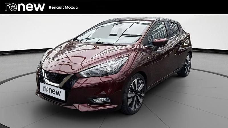 Rouge Occasion 2022 Nissan Micra Tekna Berline | 17 490 € (Prix cher) - Image 1/4