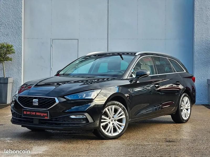 Noir Occasion 2021 Seat Leon Break | 20 990 € - Image 1/4