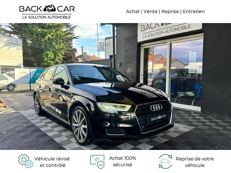 Noir Utilisé 2017 Audi A3 Design Berline | 18 490 € (Prix juste) - Image 1/4