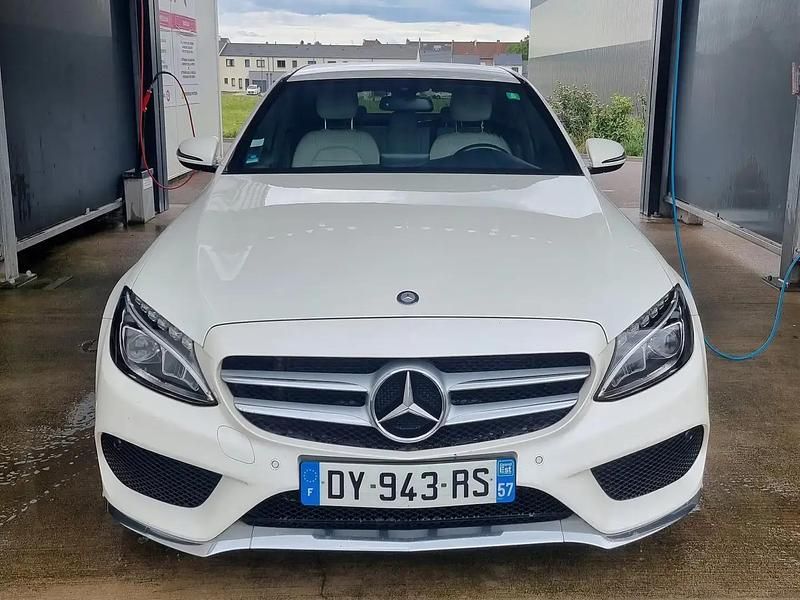 Occasion Mercedes C200 AMG line 136 ch (100 kW) 2016 Blanc Berline