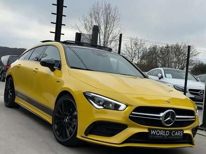Occasion Mercedes CLA35 AMG AMG 306 ch (225 kW) 2019 Jaune Break