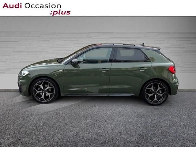Occasion Audi A1 Sportback S-line plus 150 ch (110 kW) 2025 Vert district métallisé noir mythe métallisé Citadine