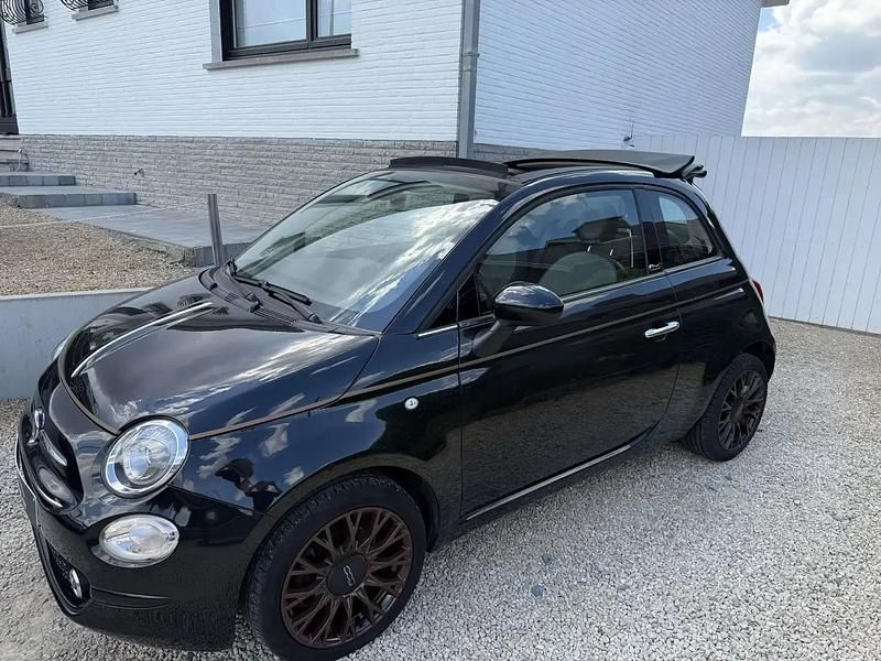 Noir Utilisé 2019 Fiat 500C Collezione Cabriolet | 11 950 € (Prix juste) - Image 1/4