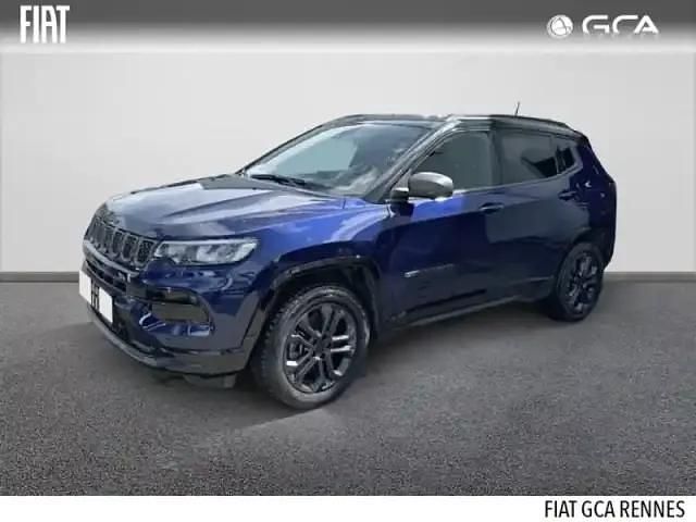 Jet set blue toit noir Utilisé 2021 Jeep Compass 80th Anniversary SUV | 31 890 € - Image 1/4