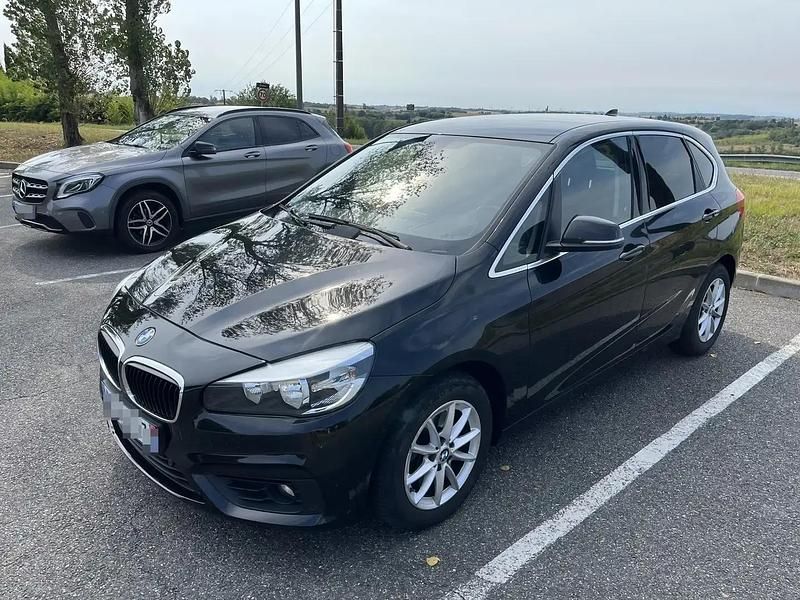Noir Utilisé 2015 BMW 218 Active Tourer Monospace | 14 600 € (Prix juste) - Image 1/4