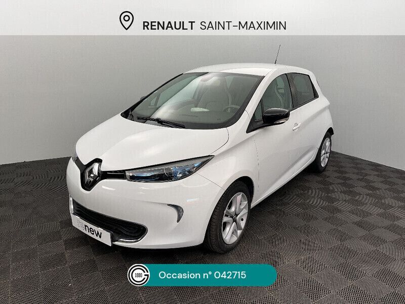 Blanc Utilisé 2018 Renault Zoe Zen Citadine | 7 490 € (Prix juste) - Image 1/4