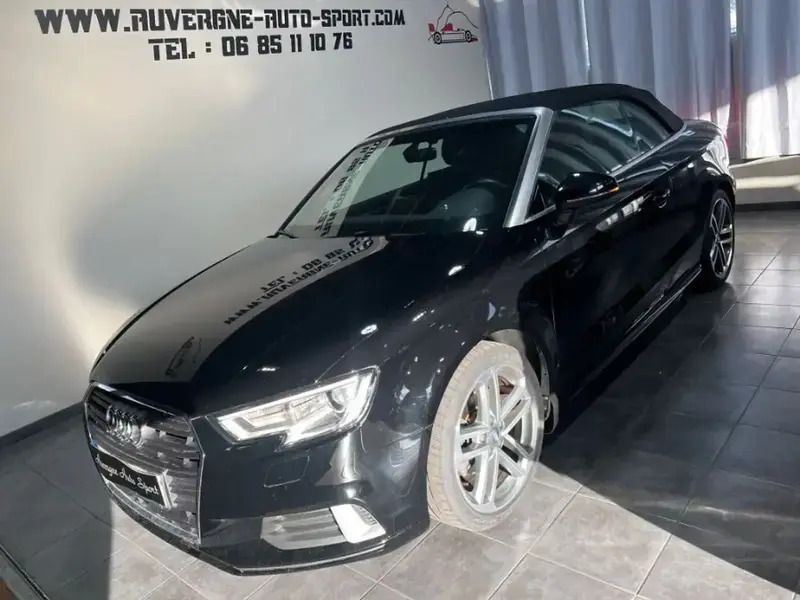 Noir Utilisé 2019 Audi A3 Cabriolet Sport Cabriolet | 28 650 € - Image 1/4