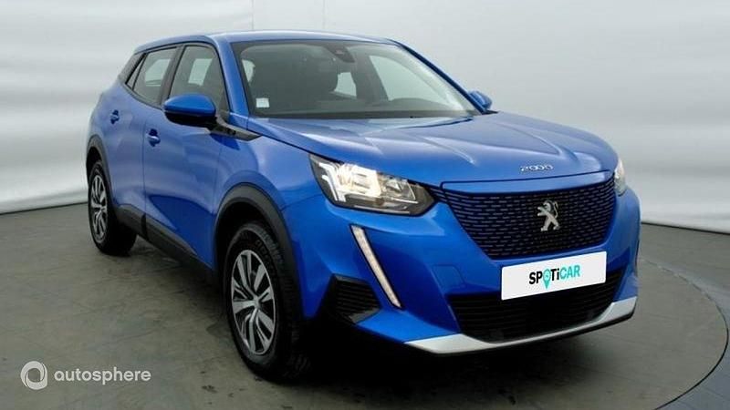 Occasion Peugeot e-2008 Active 100 kW (136 ch) 2021 Bleu SUV