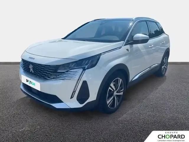 Blanc Utilisé 2021 Peugeot 3008 | 22 990 € (Bon prix) - Image 1/4