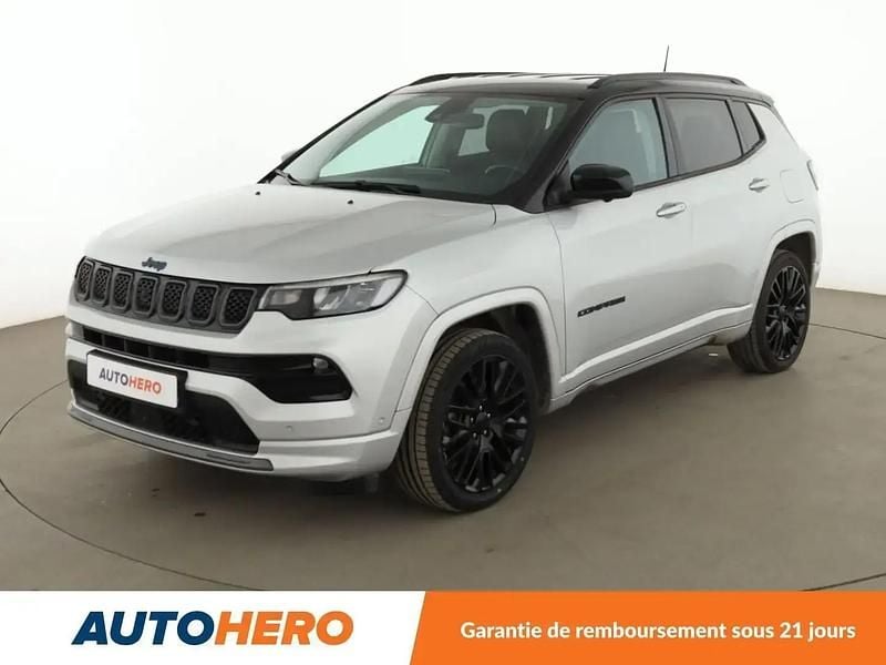 Gris Utilisé 2022 Jeep Compass SUV | 23 190 € (Bon prix) - Image 1/2