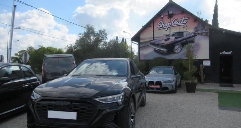 Occasion Audi Q8 e-tron S-Line 300 kW (409 ch) 2023 Noir SUV