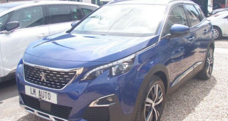 Bleu Utilisé 2019 Peugeot 3008 Allure Monospace | 13 390 € (Bon prix) - Image 1/4