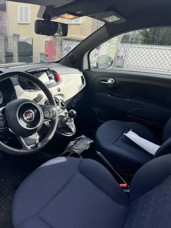 Blanc Utilisé 2021 Fiat 500 Club Berline | 8 500 € (Super prix) - Image 1/4