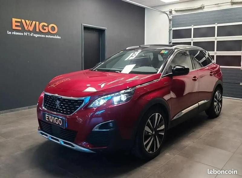 Rouge Utilisé 2019 Peugeot 3008 GT Monospace | 18 490 € (Prix juste) - Image 1/4