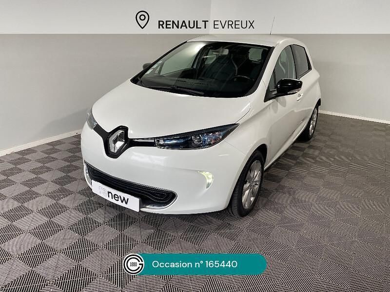 Blanc Utilisé 2016 Renault Zoe Intens Citadine | 6 990 € (Prix assez cher) - Image 1/4