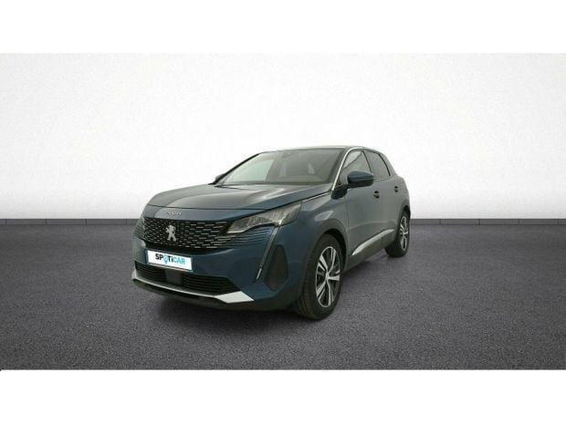 Bleu Utilisé 2021 Peugeot 3008 Allure | 22 289 € (Bon prix) - Image 1/4