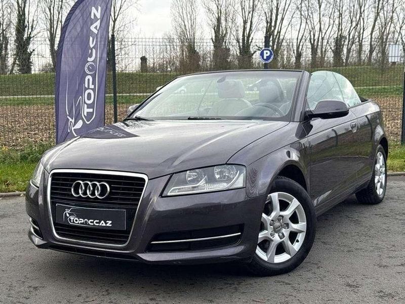 Occasion Audi A3 Cabriolet Ambition 137 ch (100 kW) 2010 Gris Cabriolet