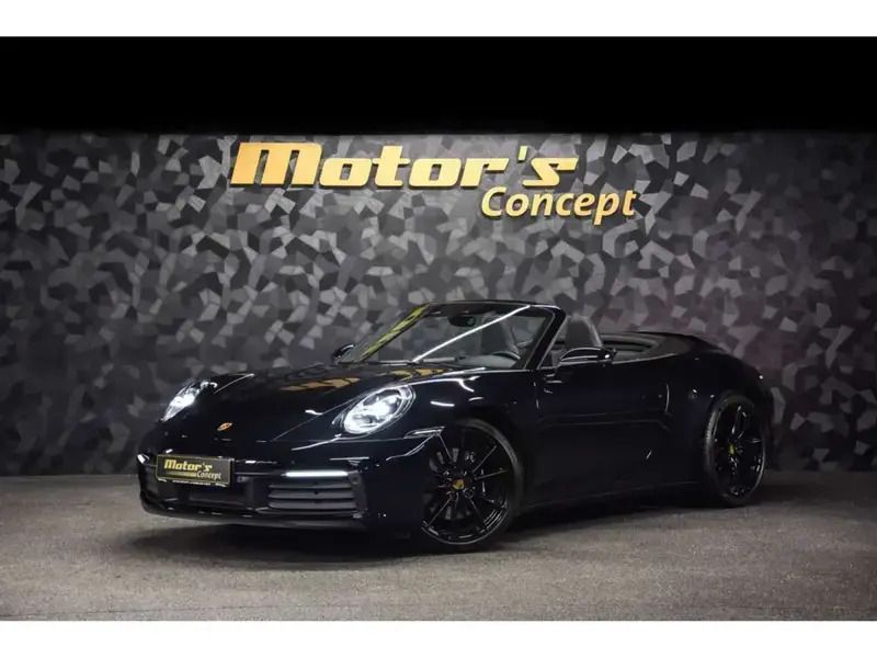Noir Utilisé 2021 Porsche 911 Carrera 4S Cabriolet Cabriolet | 144 990 € - Image 1/4