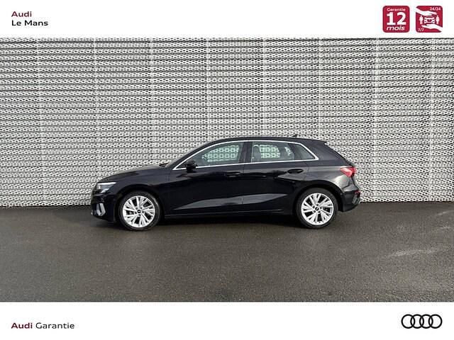 Occasion Audi A3 Design 150 ch (110 kW) 2022 Noir mythe métallisé