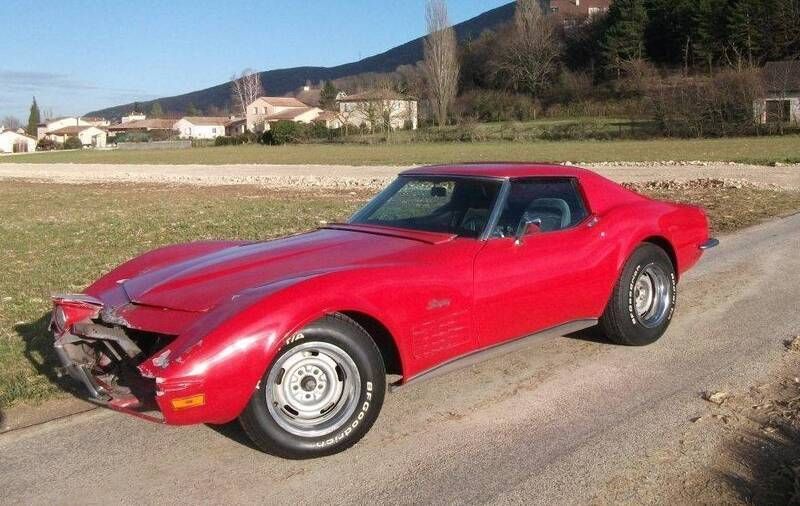 Rouge Utilisé 1971 Chevrolet Corvette Stingray Coupé | 19 900 € - Image 1/4
