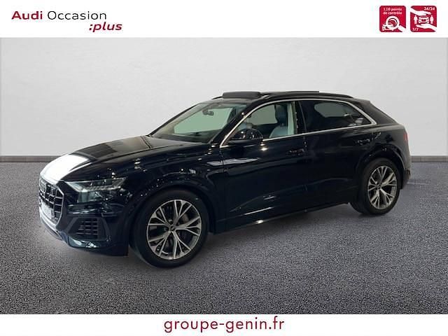 Noir orca métallisé Utilisé 2021 Audi Q8 Premium SUV | 67 990 € (Super prix) - Image 1/4