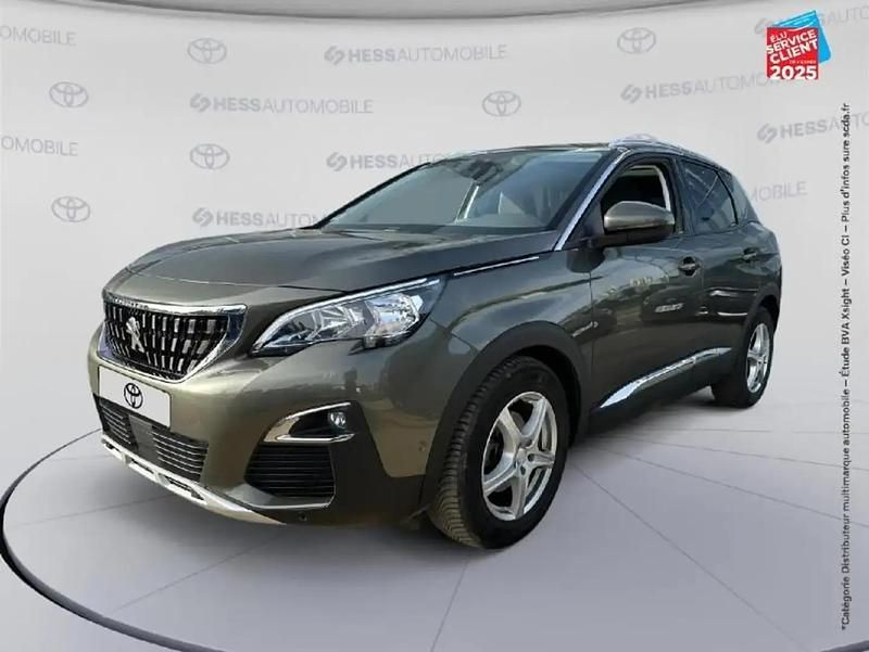 Gris Utilisé 2018 Peugeot 3008 Allure SUV | 15 499 € (Bon prix) - Image 1/4