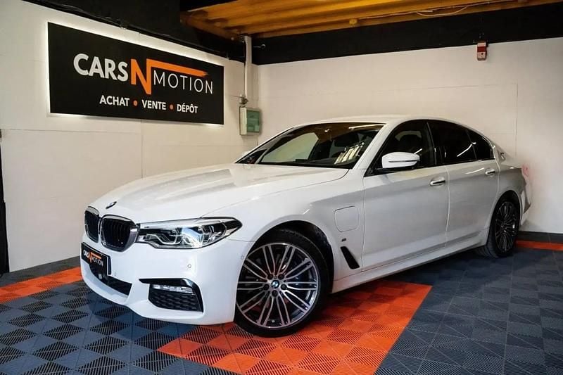 Blanc Occasion 2018 BMW 530e iPerformance Berline | 25 990 € (Prix juste) - Image 1/4