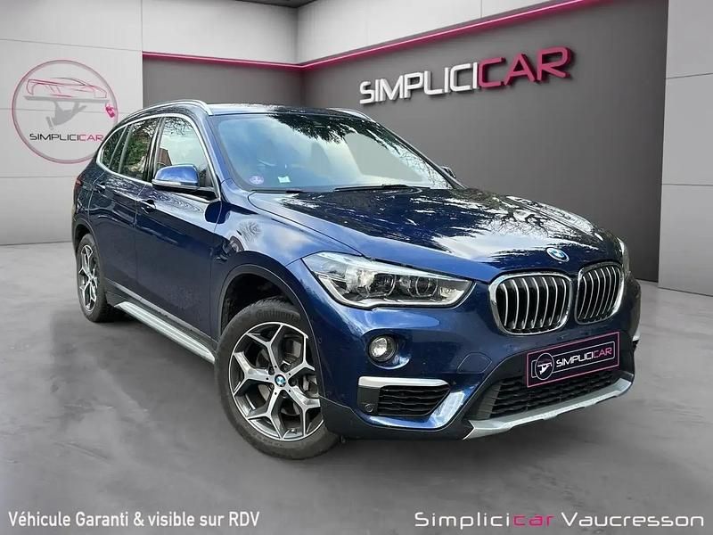 Bleu Occasion 2018 BMW X1 xLine SUV | 22 500 € - Image 1/4