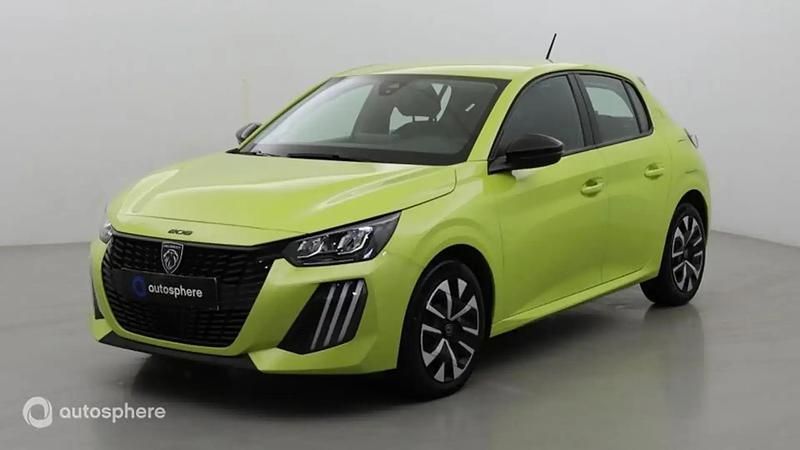 Jaune Occasion 2024 Peugeot 208 Active Citadine | 14 999 € (Prix juste) - Image 1/4