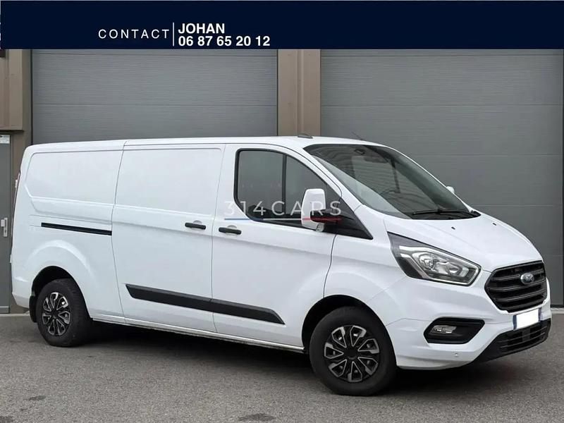 Blanc Utilisé 2020 Ford Transit Custom Van | 20 490 € (Prix juste) - Image 1/4